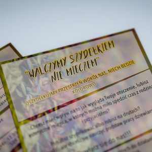 Ulotki i plakaty