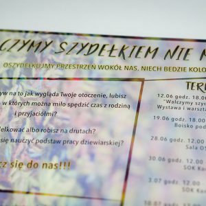 Ulotki i plakaty